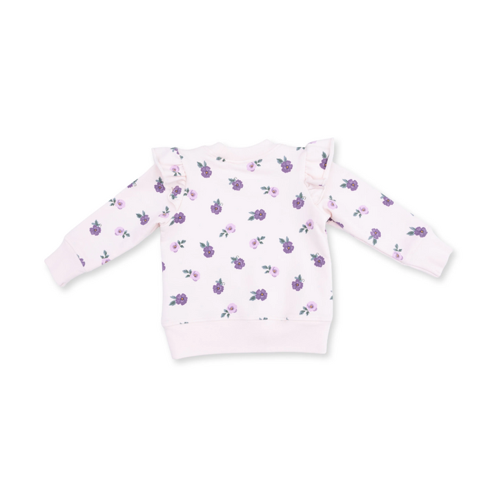 Ruffle Sweatshirt + Leggings - Violetta Floral