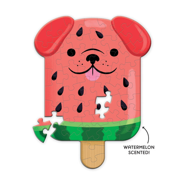 Watermelon Pupsicle 48 Piece Scratch & Sniff Mini Puzzle
