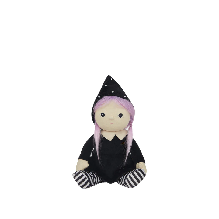 Dinky Dinkum Dolls - willa witch black