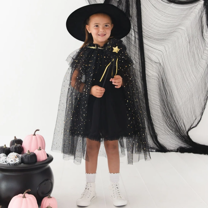 Black Witch Dress Up Costume