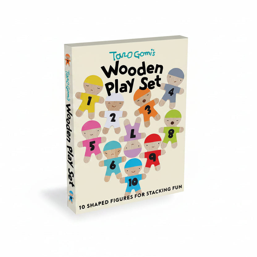 Taro Gomi's Wooden Figure Stack Set