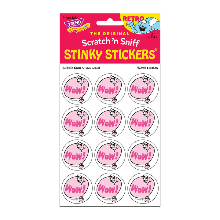 Scratch & Sniff Retro Sticker Packs -