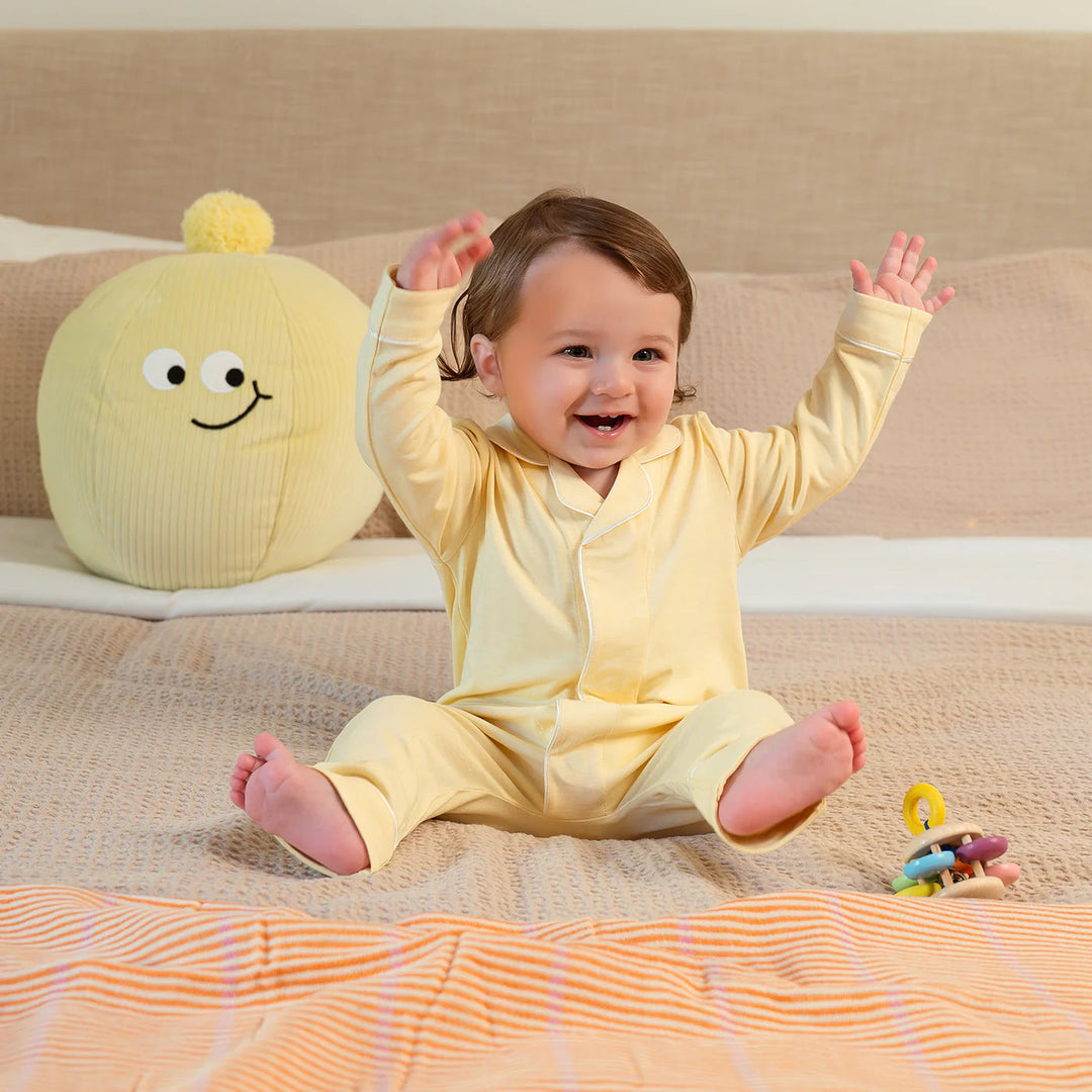 Yellow Stars Right Fit Romper