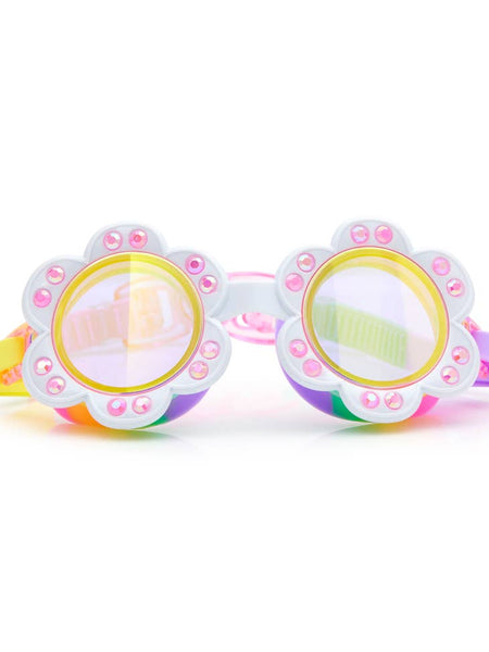 Bejeweled Flower Swim Goggles (6 years+)