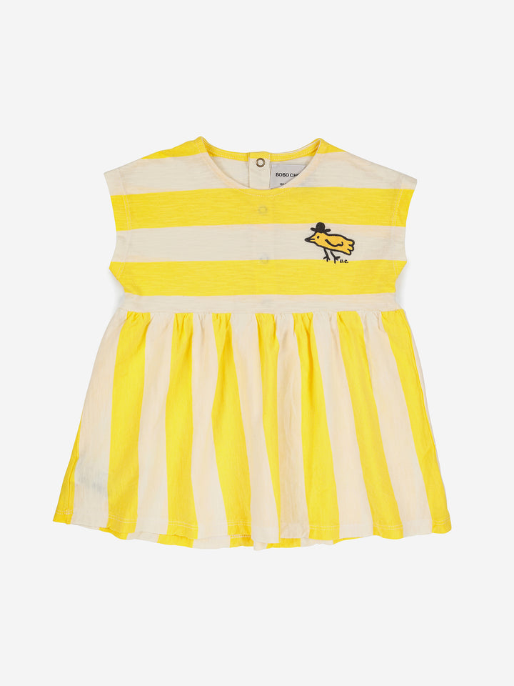 Yellow Stripes Dress
