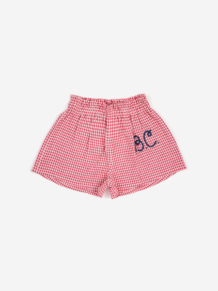 Pink Vichy Shorts