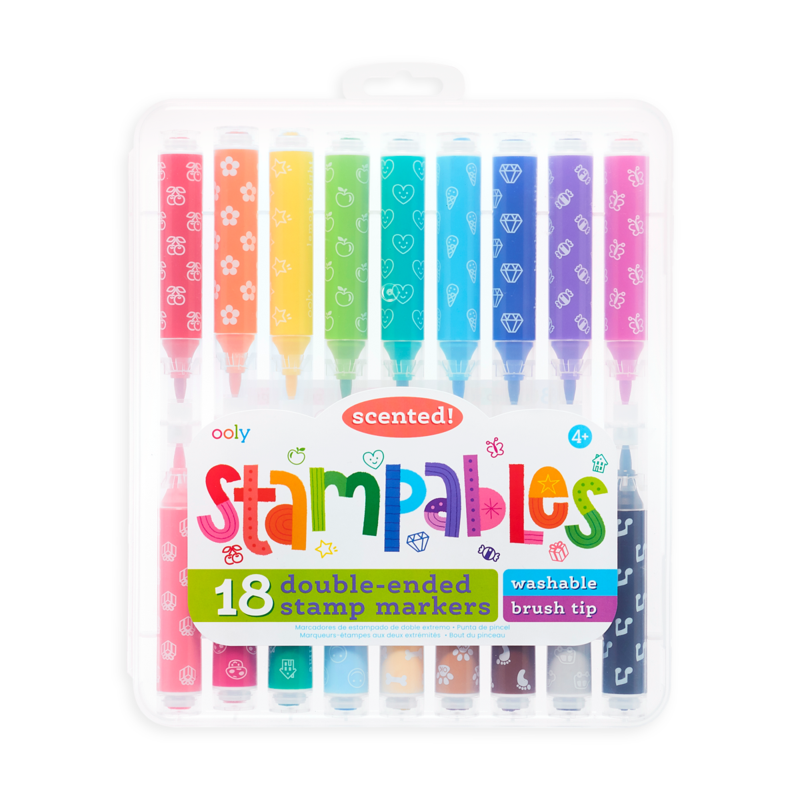 Stampables Scented Double-Ended Stamp Markers Set
