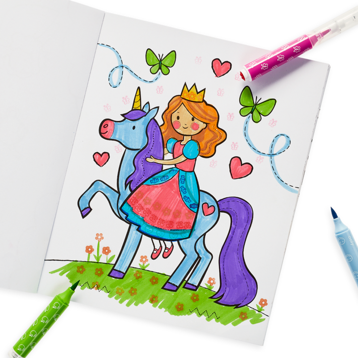 Stampables Double-Ended Brush + Stamp Markers Set