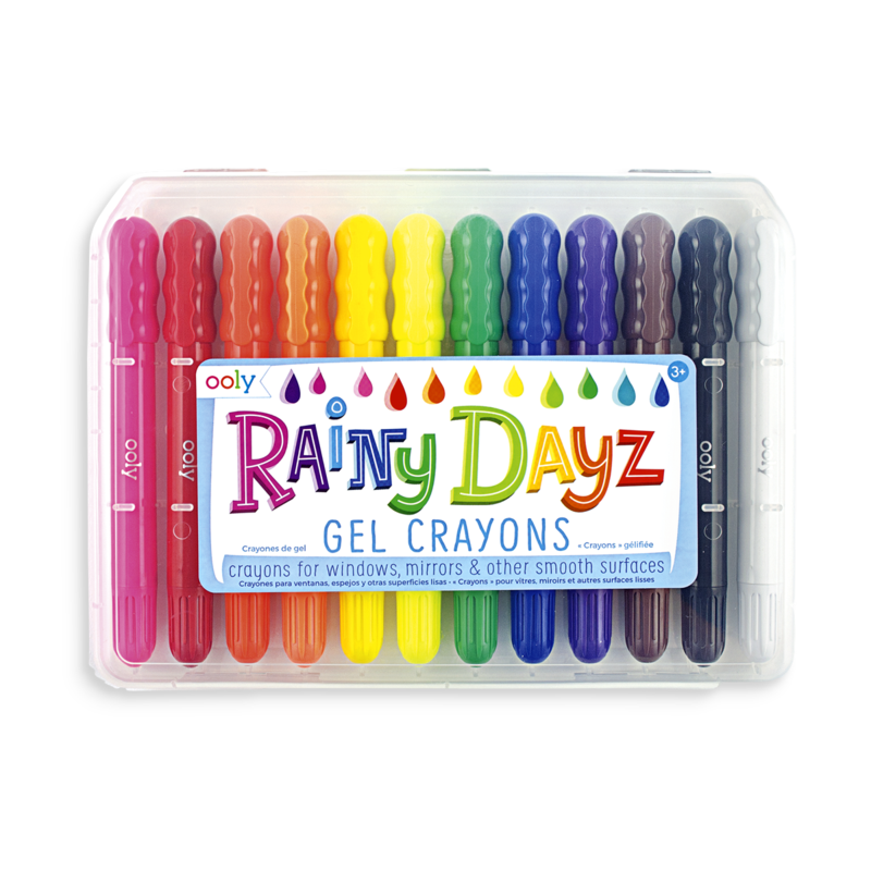 Rainy Dayz Gel Crayons Set