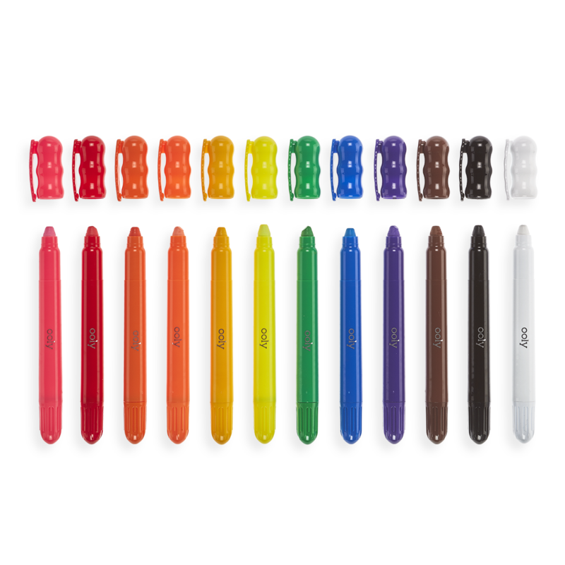 Rainy Dayz Gel Crayons Set
