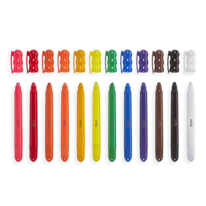 Rainy Dayz Gel Crayons Set