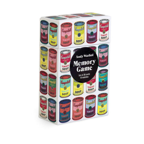 Andy Warhol Soup Cans Memory Game