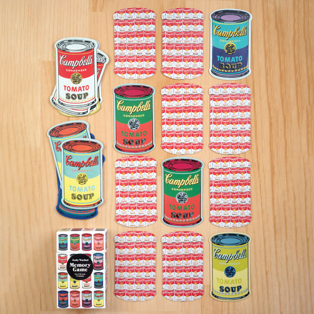 Andy Warhol Soup Cans Memory Game