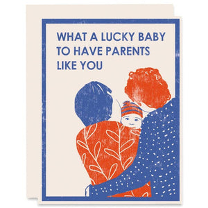 Lucky New Baby Card