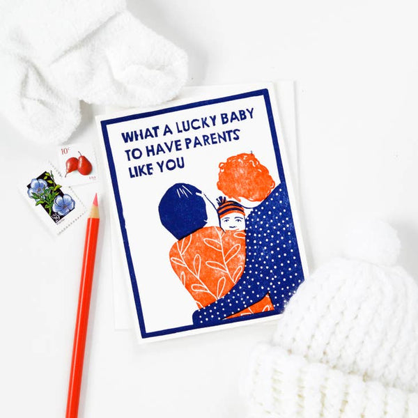Lucky New Baby Card