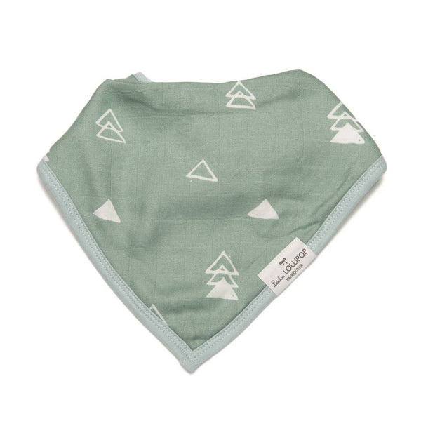 Muslin Bandana Bib Set - forest friends