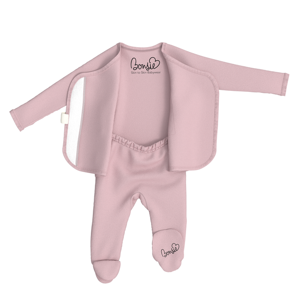 Peony Footie Romper