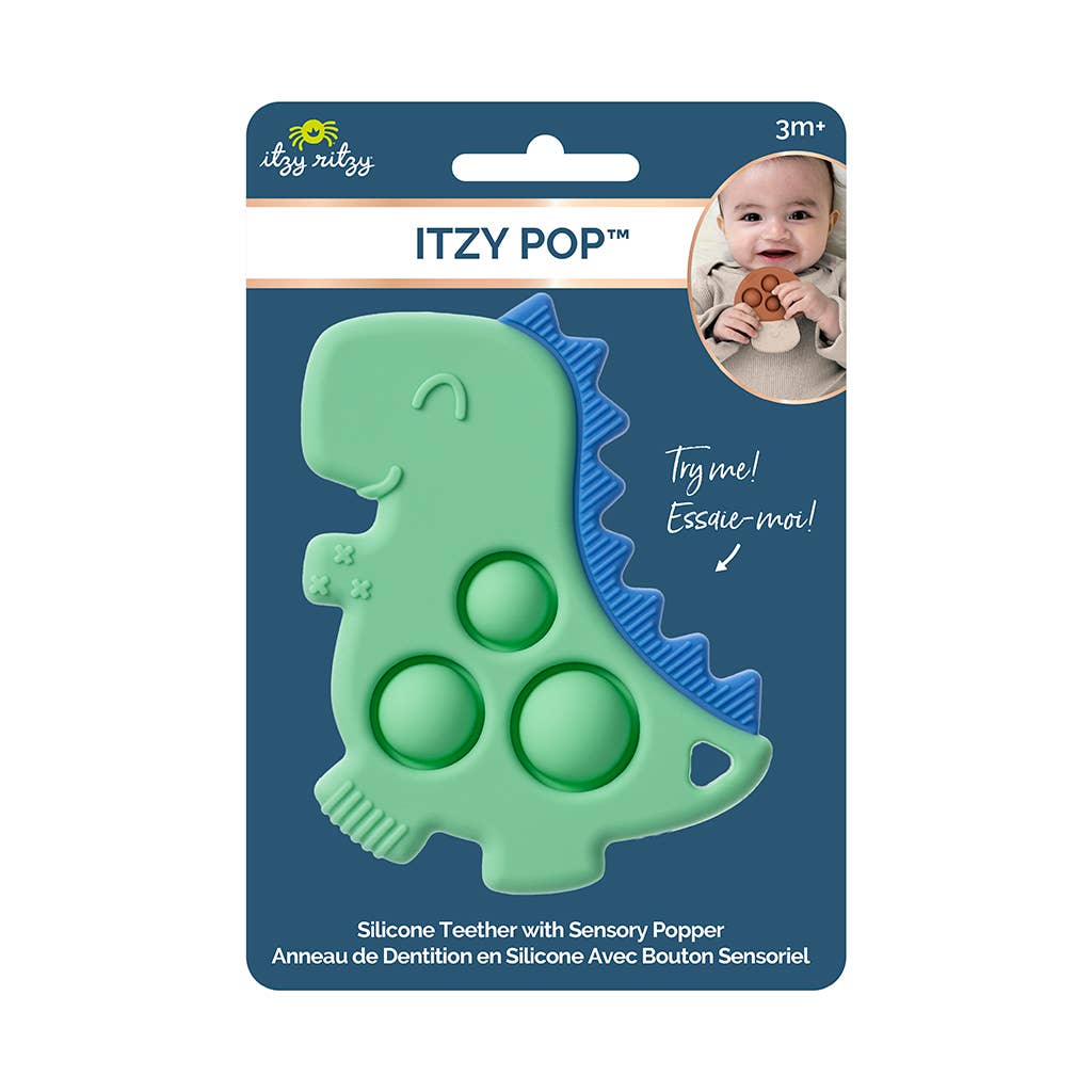Itzy Pop Green Dino