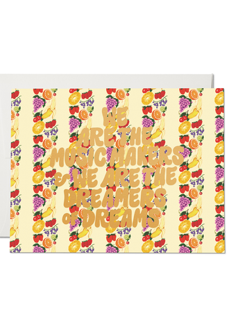 Fruit Stripe Card