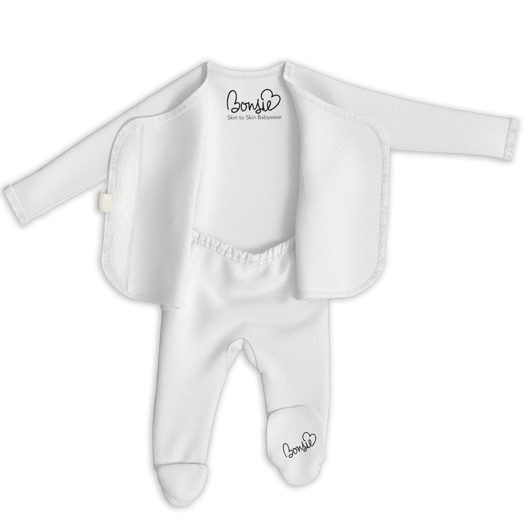 Milk Footie Romper