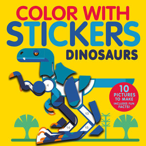 Color With Stickers: Dinosaurs