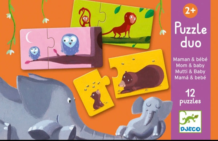 Mom & Baby Toddler Puzzle Set