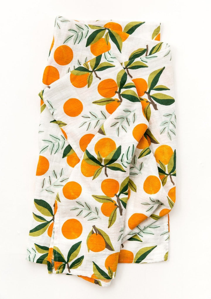 Clementine Swaddle Blanket