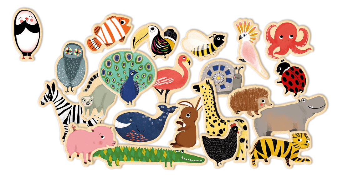 Wooden Magnets Magnimo