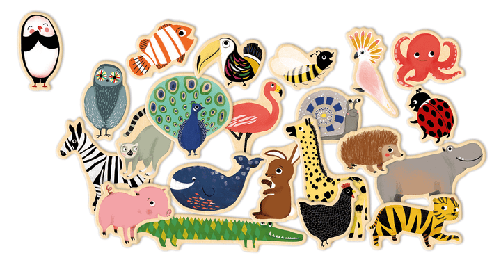 Wooden Magnets Magnimo