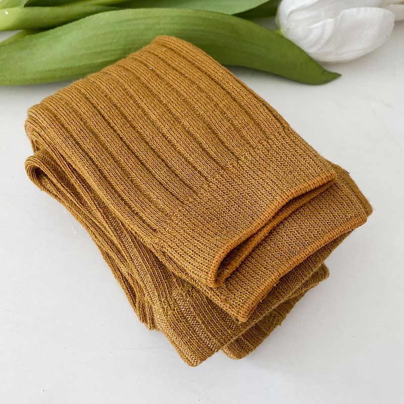 Solid Ochre Leggings