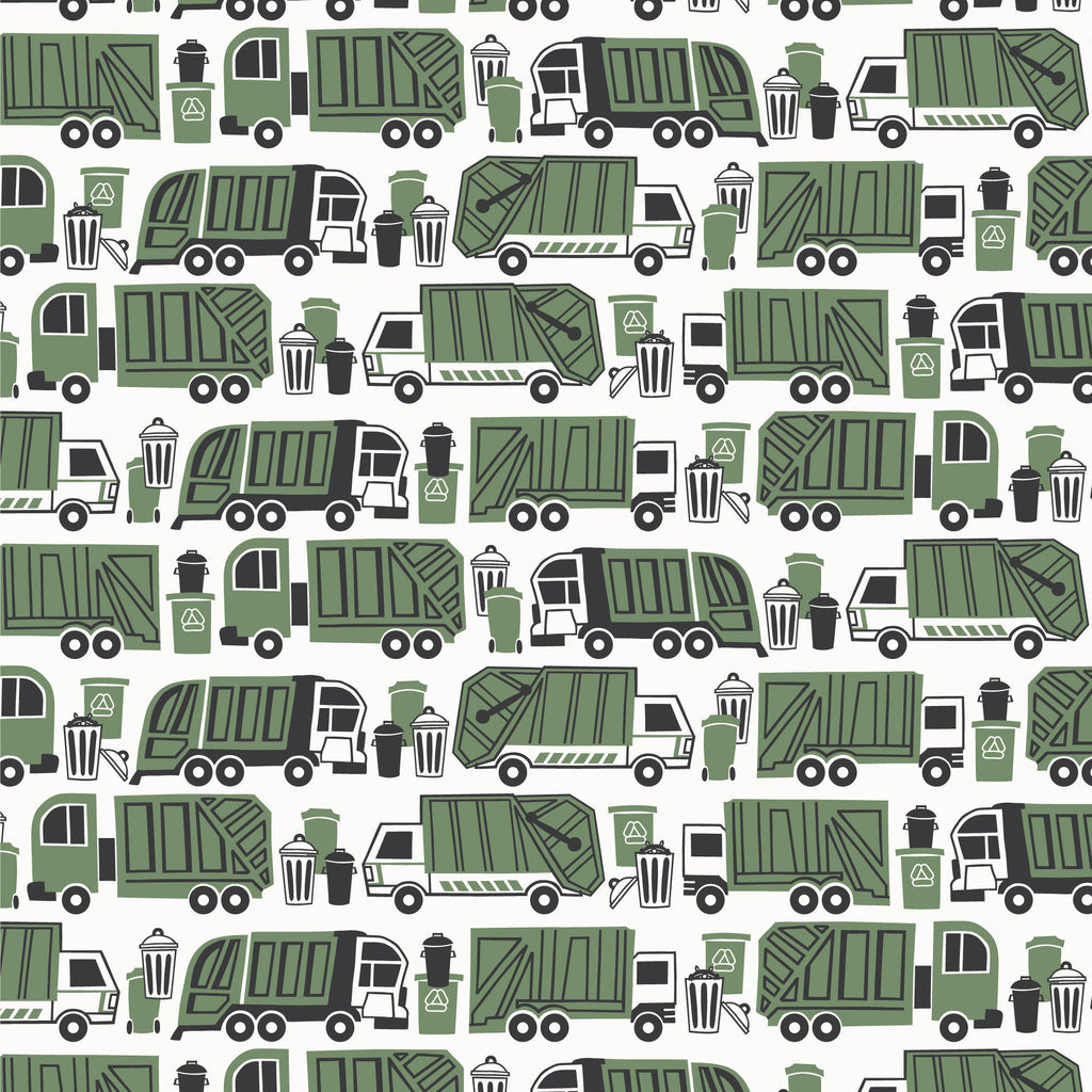 Garbage & Recycling Green Summer Romper