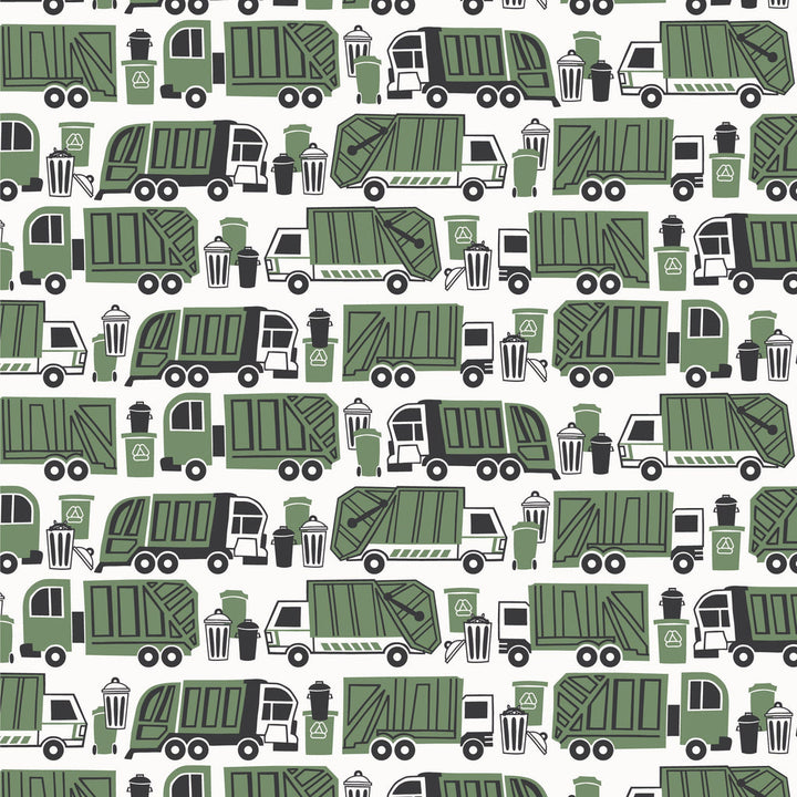 Garbage & Recycling Green Summer Romper