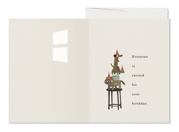 Everyone Is Excited Card