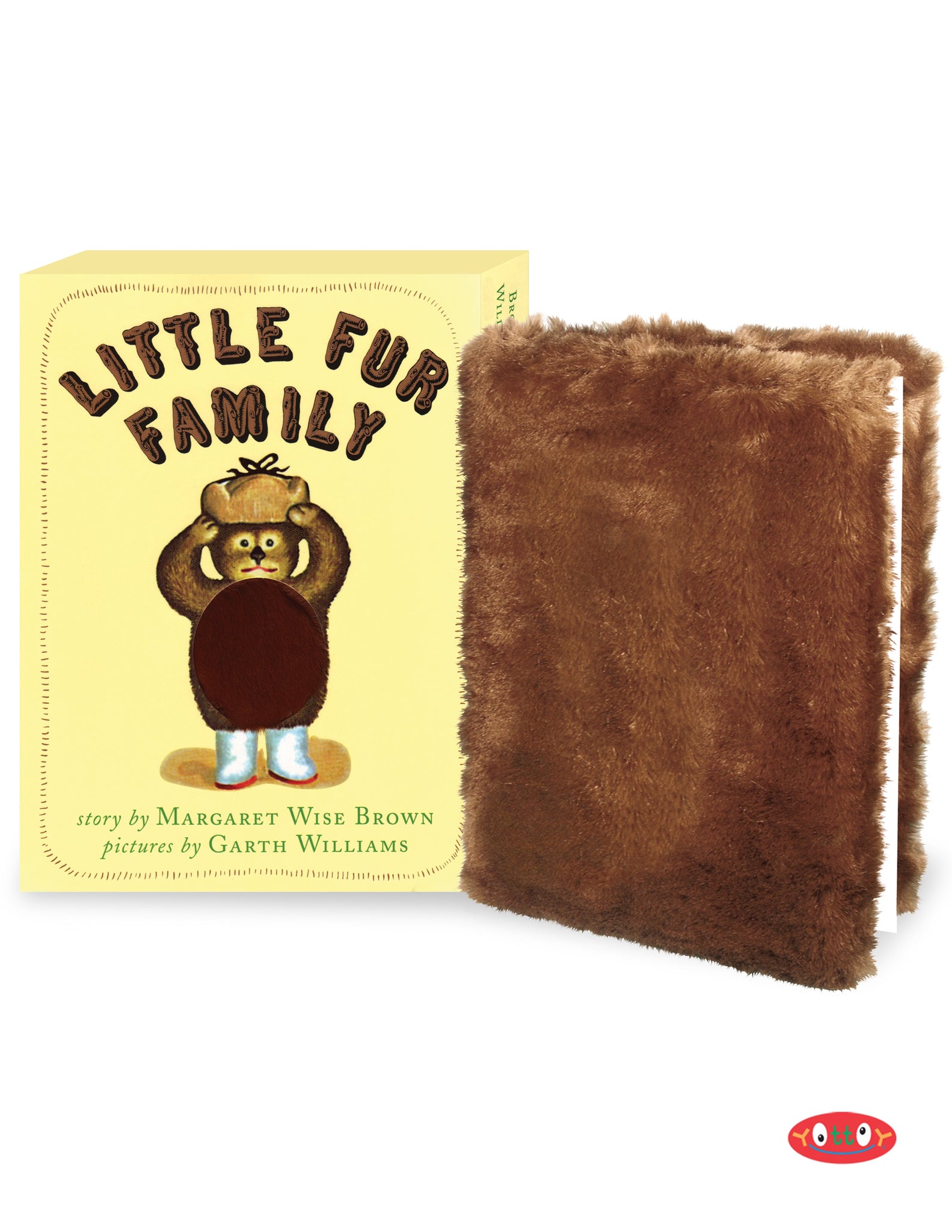 Little Fur Family Fur Covered Book