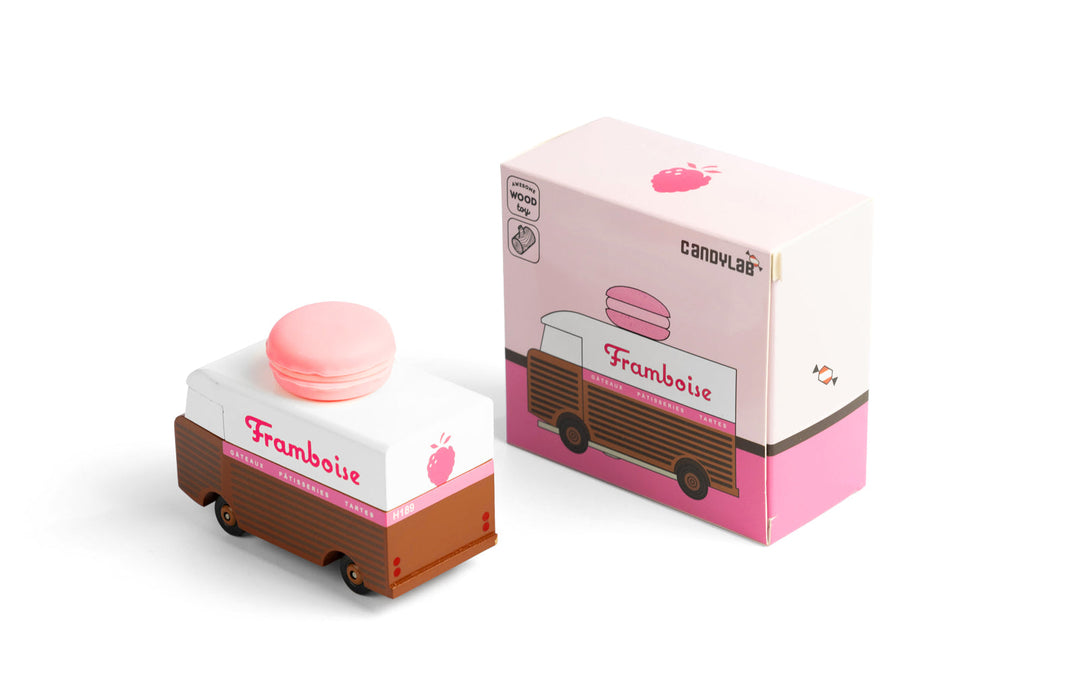 Candyvan  Framboise Macaron Van Foodtruck