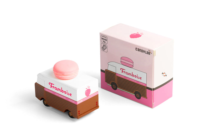 Candyvan  Framboise Macaron Van Foodtruck