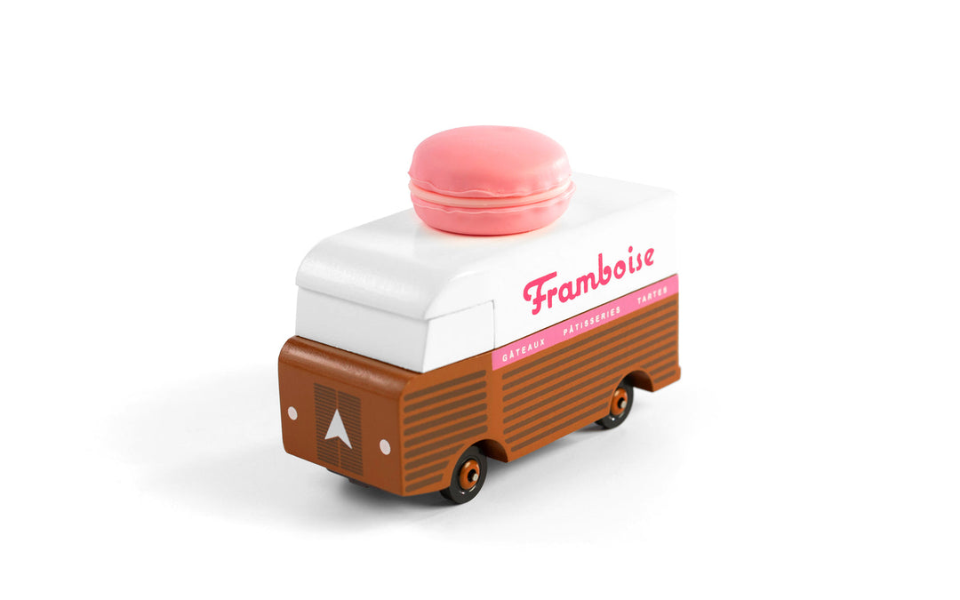 Candyvan  Framboise Macaron Van Foodtruck