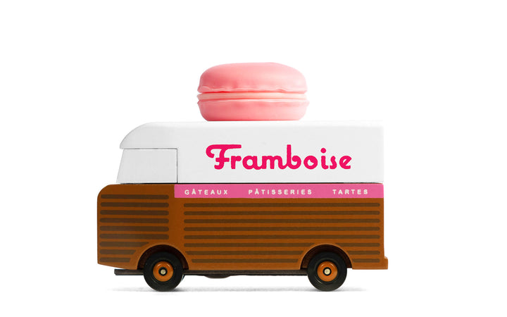 Candyvan  Framboise Macaron Van Foodtruck