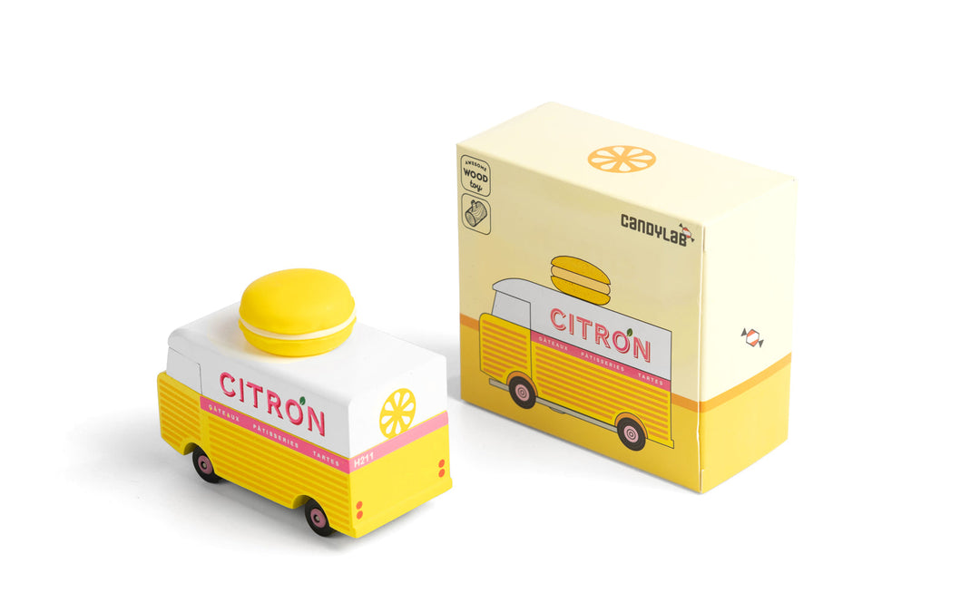 Candyvan Citron Macaron Van Foodtruck