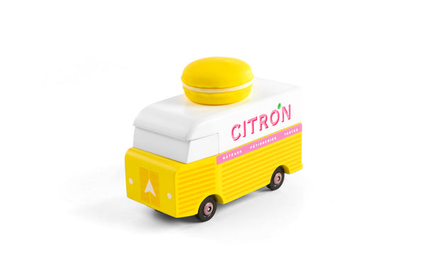 Candyvan Citron Macaron Van Foodtruck