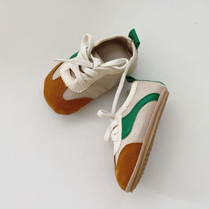 Retro Baby Shoes Green