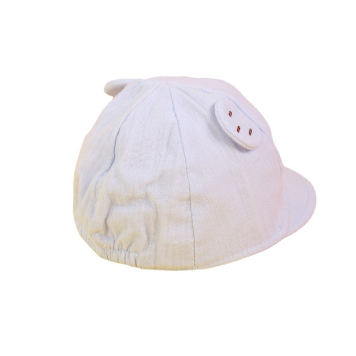 Happy Bear Soft Brim Cap (0-12 months) Pink