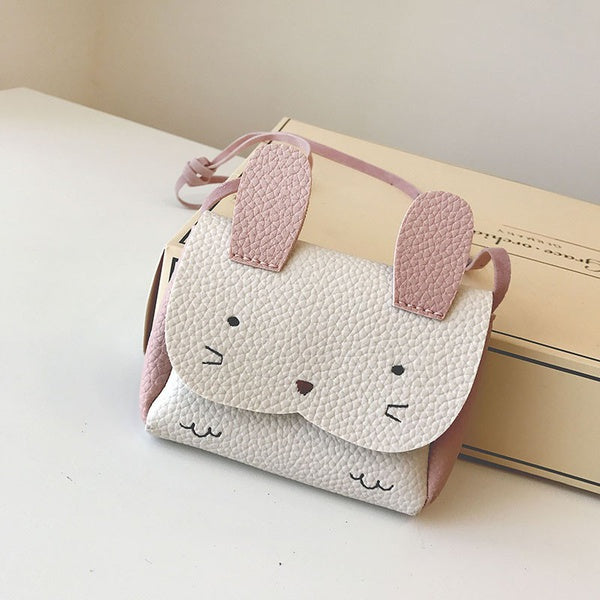 Small Bunny Purse- cream