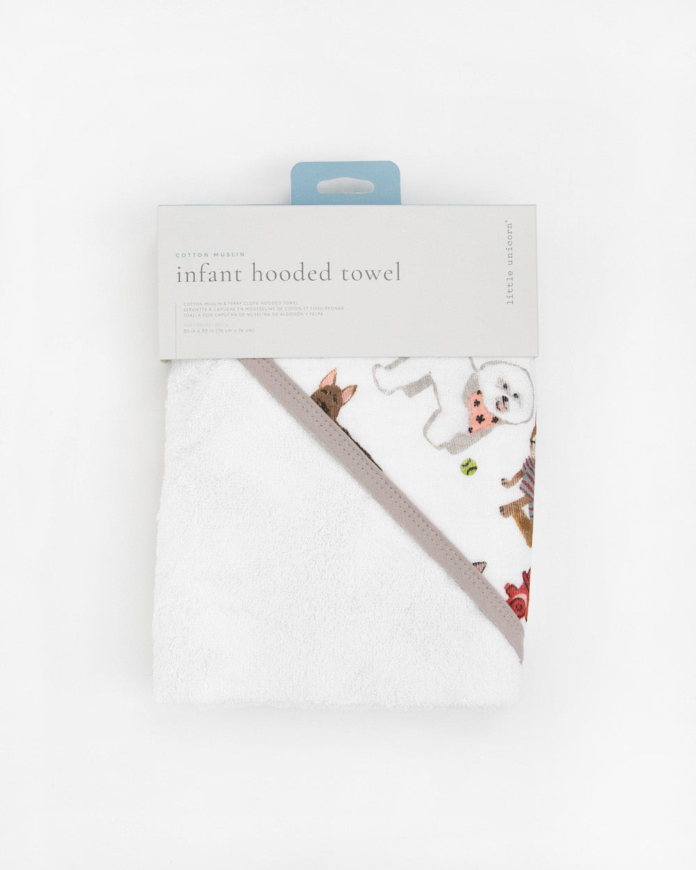 Woof Infant Hooded Towel