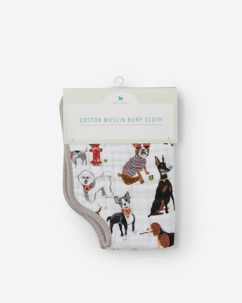 Muslin Burp Cloth - Woof