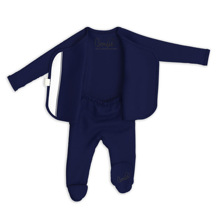 Midnight Footie Romper