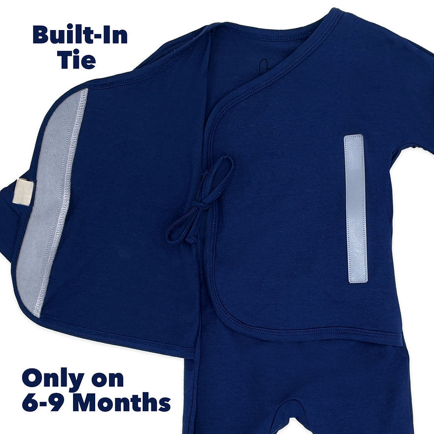 Midnight Footie Romper