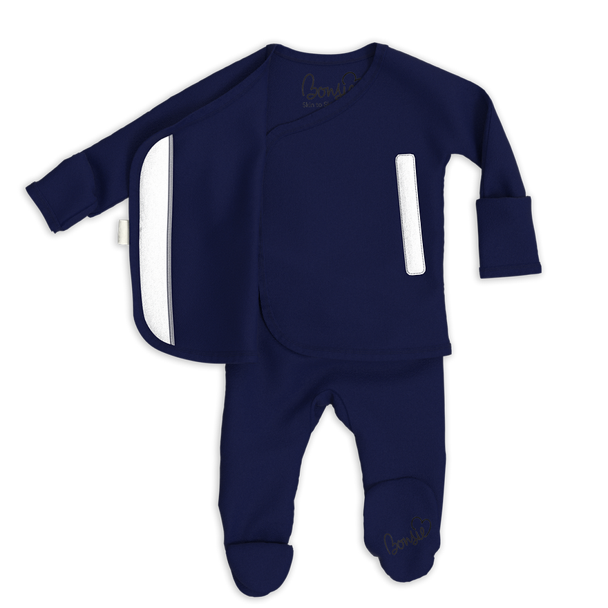 Midnight Footie Romper