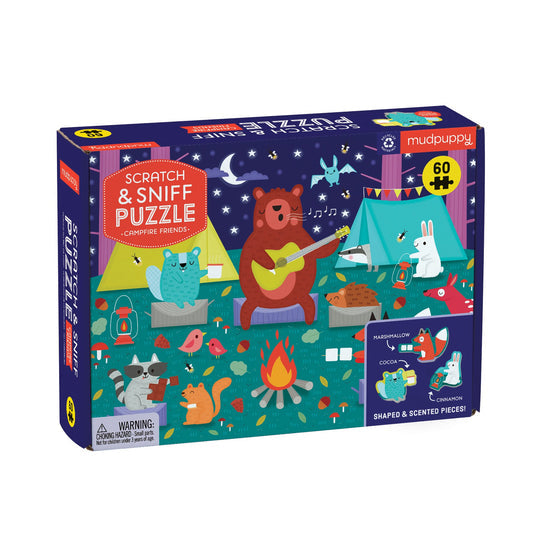 Campfire Friends Scratch & Sniff Puzzle