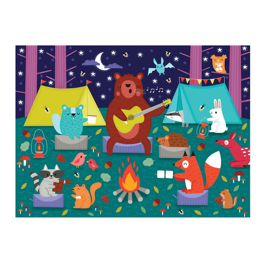 Campfire Friends Scratch & Sniff Puzzle